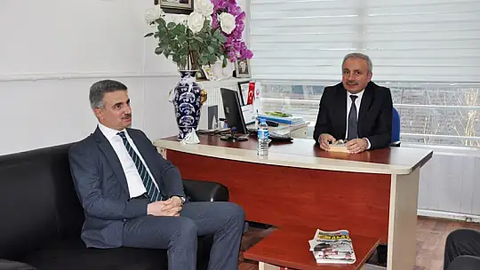 Vali Baruş'tan Gazeteciler Cemiyetine Ziyaret