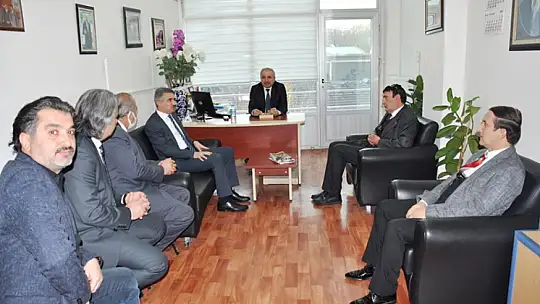 Vali Baruş'tan Gazeteciler Cemiyetine Ziyaret