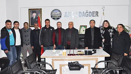 AKÇADAĞDER Akçadağspor'u Misafir Etti