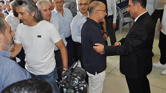 TSO Başkan A. Akif Baştürk' Biz birlikte yürüyeceğiz. Birlikte çözeceğiz. Birlikte kazanacağız. Birlikte yöneteceğiz.