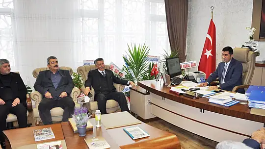 Başkan Öztürk'ten DSİ Şube Müdürü Sucu'ya Ziyaret