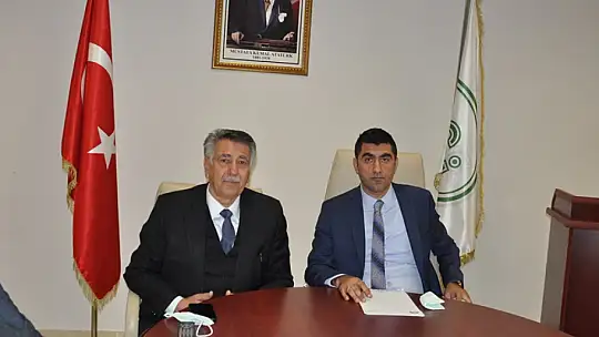 Başkan Öztürk'ten DSİ Şube Müdürü Sucu'ya Ziyaret