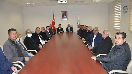 Başkan Öztürk'ten DSİ Şube Müdürü Sucu'ya Ziyaret