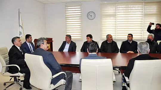 Başkan Öztürk'ten DSİ Şube Müdürü Sucu'ya Ziyaret