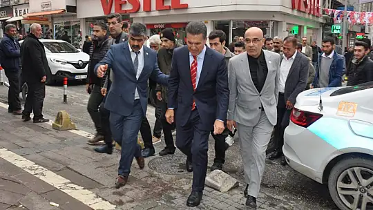 Mustafa Sarıgül'e Malatya'da Coşkulu Karşılama