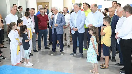 Battalgazi Belediyesi Yaz Spor Okullarındaki Öğrencilere Sürpriz Ziyaret