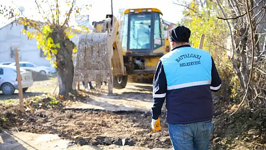 Battalgazi'de Yol Yapım Çalışmalarına Tam Gaz Devam