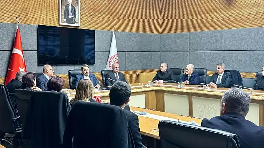 Fendoğlu MEV Heyetini TBMM'de Ağırladı