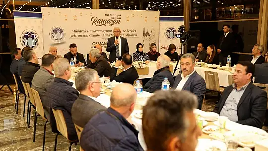 Başkan Güder, AK Parti İlçe Teşkilatıyla İftarda Buluştu