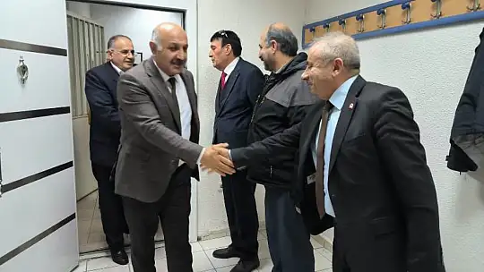 Doğanşehir Belediye Bşk. Zelyurt'tan MGC'ye Ziyaret