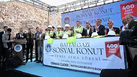 Güder' Battalgazi'mizin Geleceğini Sağlam Temeller Üzerine İnşa Ediyoruz'