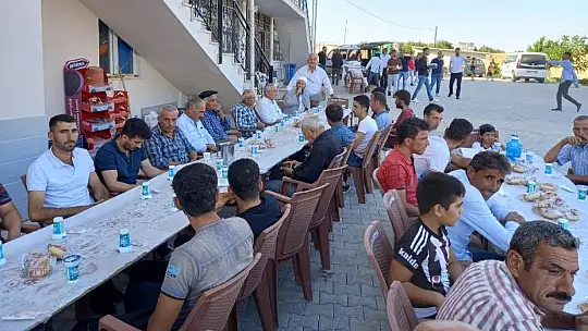 Akçadağ'da Büdela Baba Hz. Türbesinde Abdullah Tutal Anısına Mevlidi Şerif