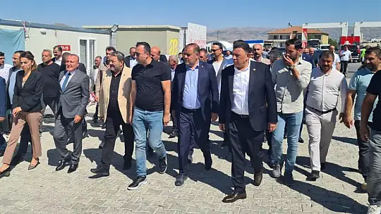 MHP Deprem Bölgesi İnceleme Heyeti Malatya'da