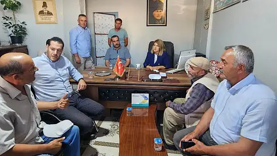 AK Parti Milletvekili Ölmeztoprak'a Akçadağ İlçesinde Coşkulu Karşılama