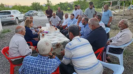 AK Parti Milletvekili Ölmeztoprak'a Akçadağ İlçesinde Coşkulu Karşılama