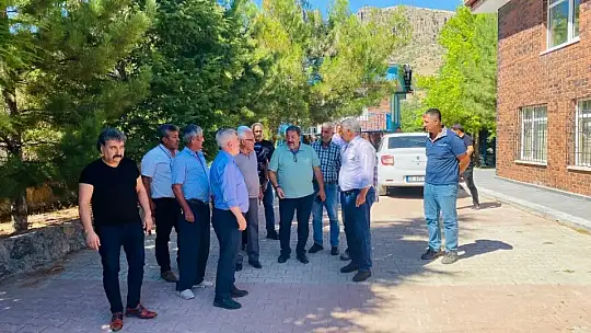 Mv. Fendoğlu'ndan Büyük Yangın Atlatan Köye Ziyaret