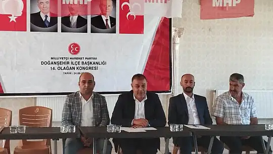 MHP Akçadağ ve Doğanşehir İlçe Kongreleri Gerçekleştirildi.
