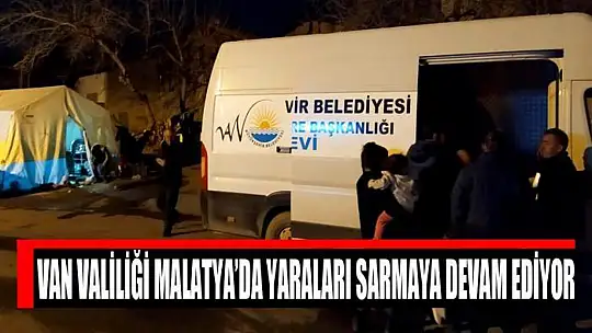 Malatya'da Yaralar Sarılmaya Devam Ediyor