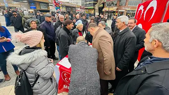 MHP Malatya İl Başkanlığından Yeni Üye Kayıt Standı