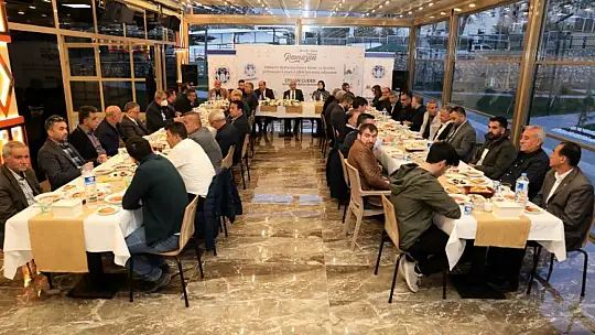 Başkan Güder, AK Parti İlçe Teşkilatıyla İftarda Buluştu