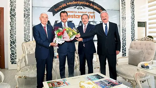 Ahilik Komitesinden Başkan Gürkan'a Ziyaret