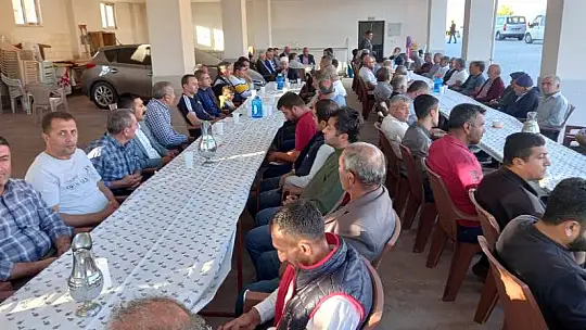 Akçadağ Doğanlar Mah. Eşraflarından Necmettin Tosik Mevlidi Şerif Okuttu.