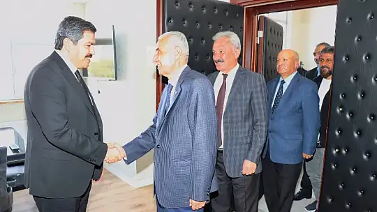 Malatya esnafından MTÜ Rektörü Bentli'ye Ziyaret