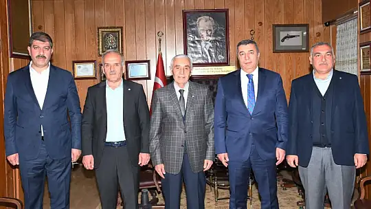 MTB Başkanı Özcan'dan ESKKK Başkanı Evren'e Ziyaret