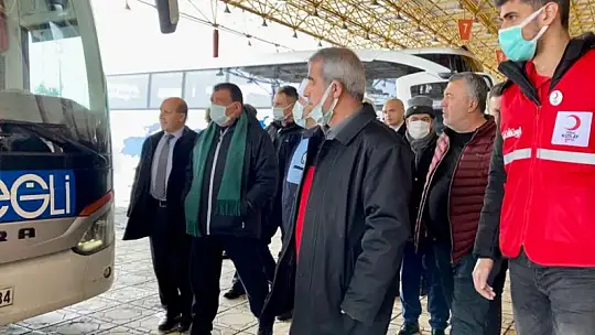 Mahsur Kalan Yolcuların İhtiyaçları Esenlik, Kızılay, AFAD Tarafından Karşılanıyor