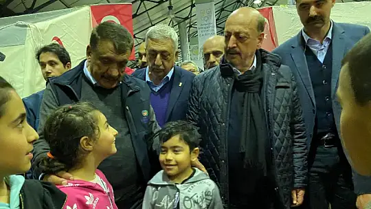 Bakan Bilgin Malatya'da: Ödemeler Yapılıyor