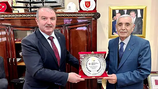 ESKKK Başkanı Evren'den TESKOMB Genel Merkezine Ziyaret