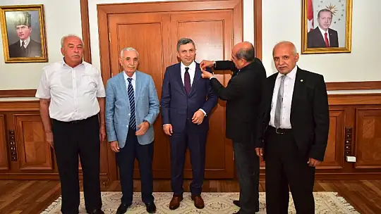 TESKOMB Bölge Birliğinden Vali Şahin'e Ziyaret