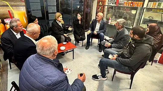 Halkın Vekili Ölmeztoprak'a Esnaflardan Hizmet Teşekkürü