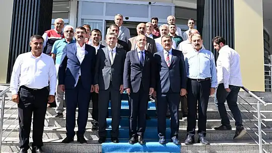 Başkan Gürkan Bakan Şimşek'i Ağırladı