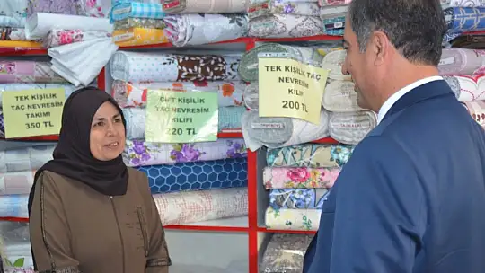 MTSO Başkan A. Akif Baştürk'e Emeksiz Caddesi Esnaflarından Büyük İlgi