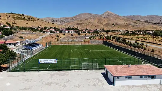 Gürkan' Sürgü Futbol Sahası, Doğanşehir'imize Hayırlı Uğurlu Olsun'