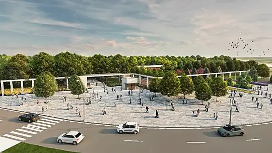 100.Yıl Parkının Yer Teslimi Yapıldı