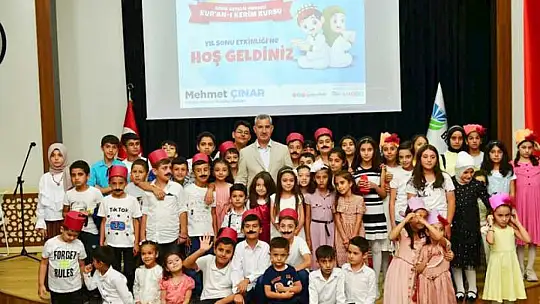 Gedik Gençlik Merkezi Kuran Kursu Öğrencilerinin Yılsonu Etkinliğine Büyük İlgi
