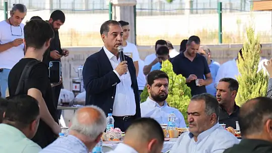 Baştürk' Bu Şehrin Gelişmesi Tüm Sektörlerin ve Sanayisinin Gelişmesi ile Mümkün'