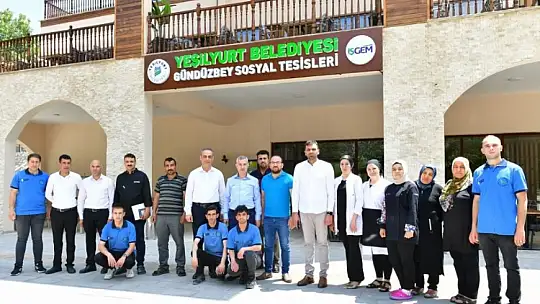 Yeşilyurt Belediyesi Sosyal Tesisleri Hizmetleriyle Yoğun İlgi Görüyor