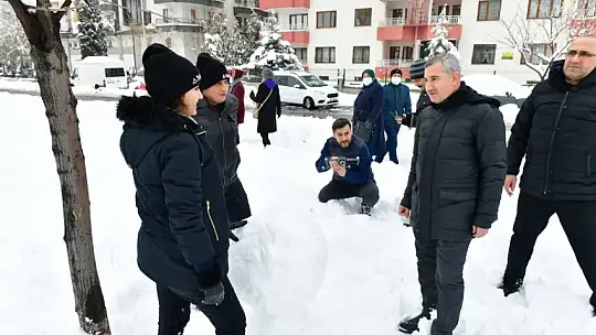 Yeşilyurt'ta 1.Kartopu ve Kardan Adamlar Şenlikleri