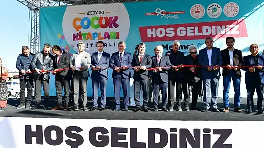 'Yeşilyurt Çocuk Kitapları' Festivali Renkli ve Coşku Dolu Açılış Töreniyle Başladı
