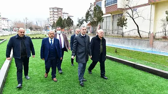 İnönü Mahallesi Spor Kompleksinde İnceleme