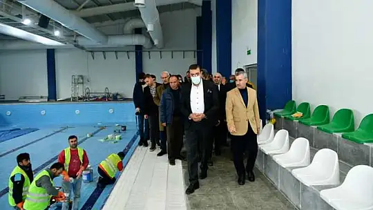 Yarı Olimpik Yüzme Havuzda İnceleme Gezisi