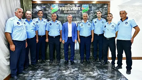 Başkan Çınar, Zabıta Müdürlüğü Personeli İle Minik Zabıtaları Ağırladı