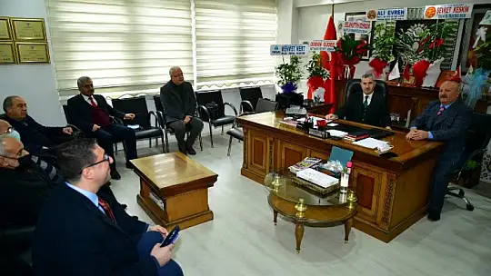 Başkan Çınar'dan Meslek Odaları Başkanlarına 'Hayırlı Olsun' Ziyareti
