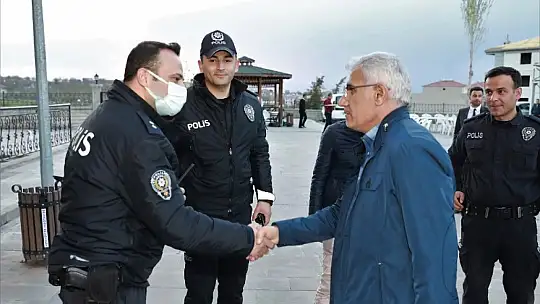 Başkan Güder, Görevli Polislerle İftarda Buluştu