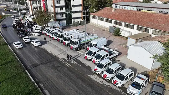 Çınar' 33 Yeni Aracımız İlçemize Hayırlı Olsun'