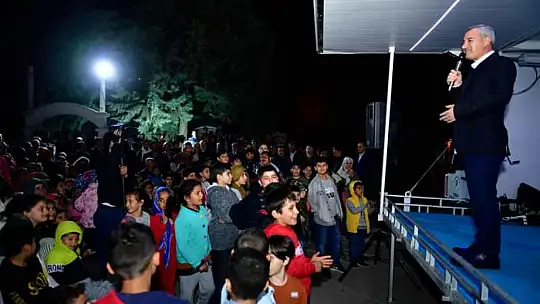Topsöğüt'lü Çocuklar Gönüllerince Eğlendi