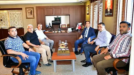 Kaymakam Uğurlu İle Başkan Çınar, OSB. Fabrikalarına Ziyaret